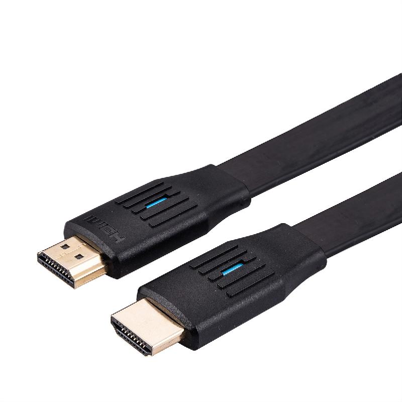 VALUE Câble HDMI 8K (7680 x 4320) avec Ethernet, plat, M/M, noir, 3 m_0