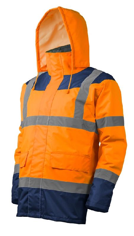 Parka matelassée keta à haute visibilité orange/marine t 3xl COVERGUARD 7ketoxxxl - 857554_0