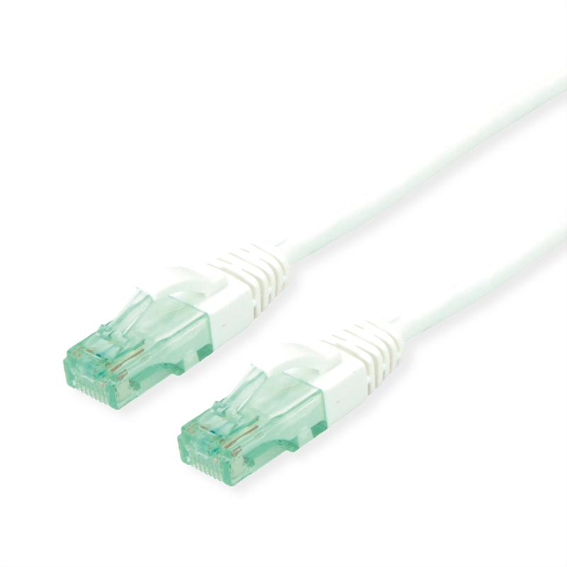 ROLINE RM Cordon UTP Cat.6A / 10 Gigabit, blanc, 0,5 m_0