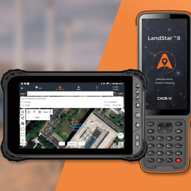 Tablette de terrain équipée d'une interface graphique intuitive - LandStar 8_0