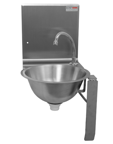 Lavabo compact sur pied - diamètre 250 mm - modèle 9785_0