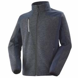 Cepovett - Pull de travail zippé CHAMPOLEON Bleu / Noir Taille 2XL - XXL 3603624444556_0