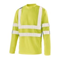 Cepovett - Tee-shirt manches longues Fluo Base 2 Jaune Taille 2XL - XXL 3603622252153_0