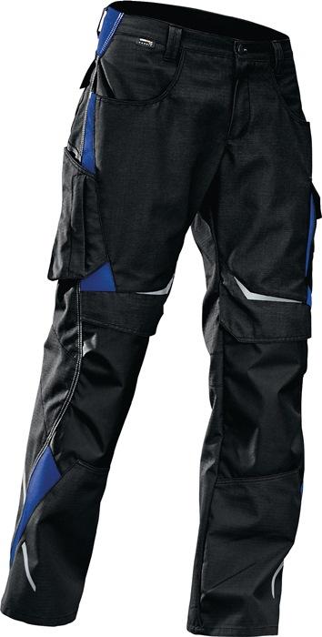 Pantalon IMPULSION 2324 taille 58 noir/bleu bleuet 65 % PES / 35 % coton KàoeBLER_0