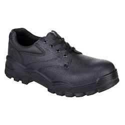 Portwest - Chaussures de sécurité basses en croute de cuir DERBY Steelite S1P Noir Taille 42 - 42 noir matière synthétique 5036108129423_0