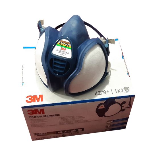 Masque de protection respiratoire 3M adapté aux applications de décapage laser - OAPI_106_0