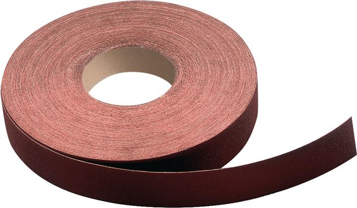 Rouleau de tissu abrasif 100 mm granulation 320 pour métal corindon PROMAT_0