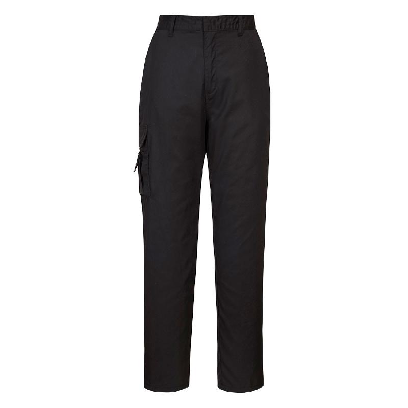 Pantalon de travail combat femme - PTLTRVCBNR-PW04/F_0