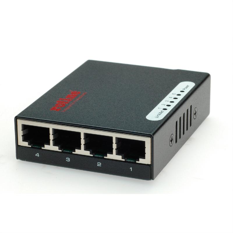 ROLINE Fast Ethernet Switch, Pocket, 5 Ports_0