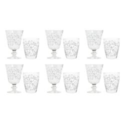 Excelsa lot 12 verres Domus verre 8x8x9,5 cm - transparent verre 61581_0