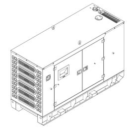 Groupe électrogène diesel 400/230V - 50HZ - 3 phases - AD275 (EU)_0