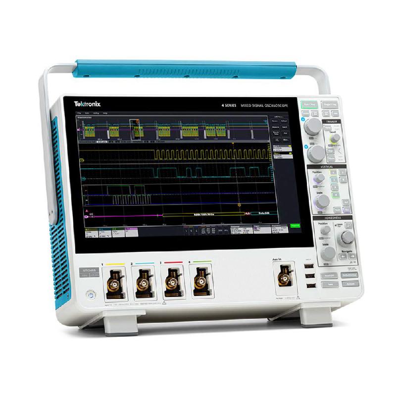 MSO44B-4-BW-500 | Oscilloscope Tektronix MSO44B 4 voies, 500 MHz, 12 bits, écran tactile 13.3''_0