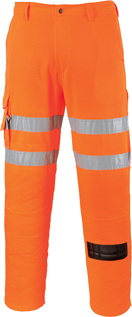 Pantalon rail combat orange rt46, m_0