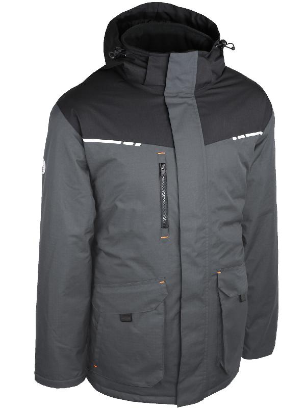 Parka palaga ripstop t 3xl matelassé gris/noir - SINGER - palaga3xl - 857556_0