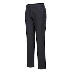 Portwest - Pantalon de travail Chino stretch coupe slim Noir Taille 40_0