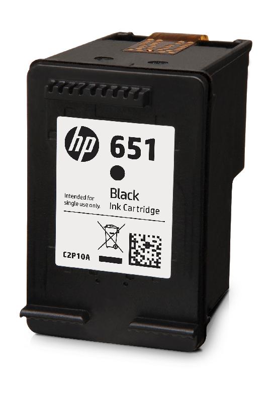 HP 651 cartouche Ink Advantage authentique, noir_0