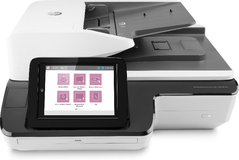 HP Scanjet Enterprise Flow N9120 fn2 Numériseur à plat et adf 600 x 600 DPI A3 Noir, Blanc_0