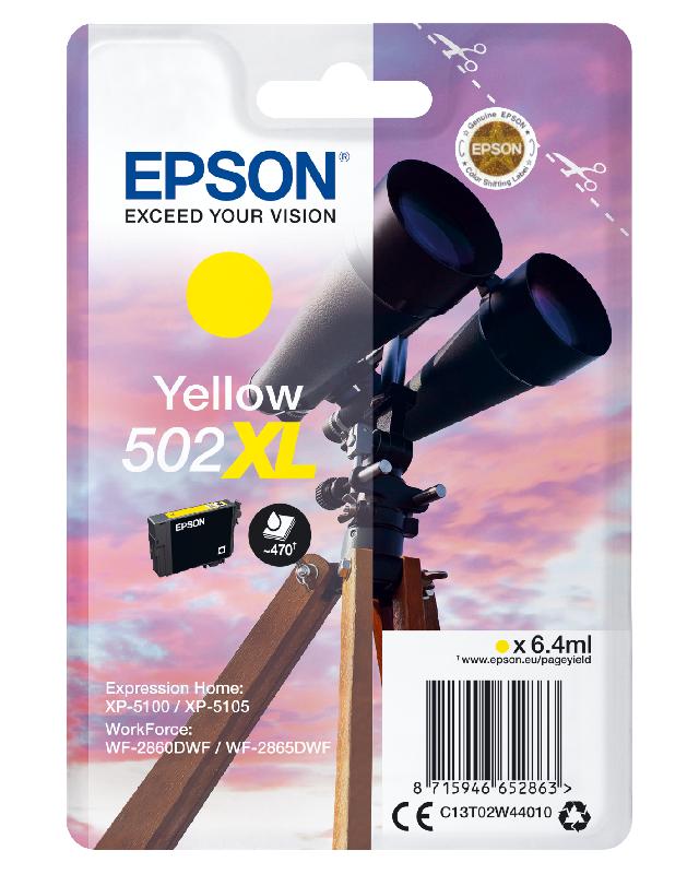 Epson Singlepack Yellow 502XL Ink_0