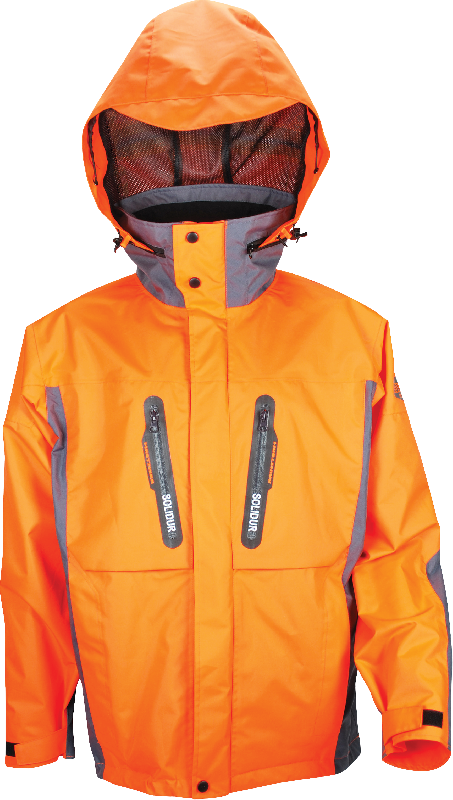 Veste déperlance et respirante orange - XL_0