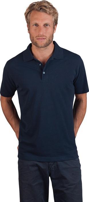 Polo Men´s Superior taille XXL royal 100 % coton PROMODORO_0