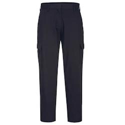 Portwest - Pantalon de travail pour femmes type CARGO extensible Noir Taille 40_0
