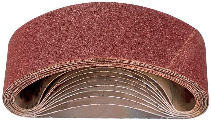 Bande abrasive L. 533 mm l. 75 mm granulation 60 pour bois/métal corindon PROMAT_0