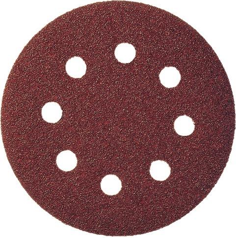 Disque abrasif Adhésif PS 22 K GLS 5 125 mm granulation 60 pour bois/métal corindon nombre de trous 8 KLINGSPOR_0