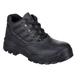 Portwest - Chaussures de sécurité basses en cuir croute légères et confortables Steelite S1P Noir Taille 35 - 35 noir matière synthétique 503610_0
