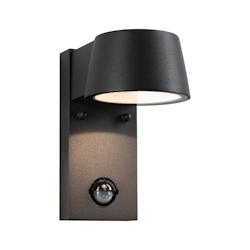 Paulmann Applique d'extérieur LED Capera Détecteur de mouvement  IP44  96x153mm 3000K 6W 500lm 230V  Anthracite Aluminium 94453 - gris aluminium 94453_0