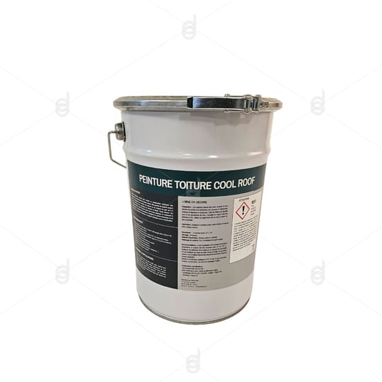 Peinture toiture blanche Cool Roof - Pot 5L - Certification étanchéité W3 - SRI 112_0