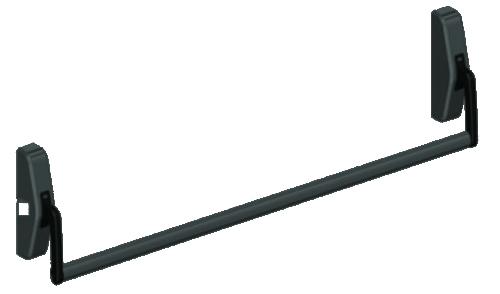 Fermeture antipanique 2 points noire 950mm - JPM - 89d200-02-0a - 853531_0