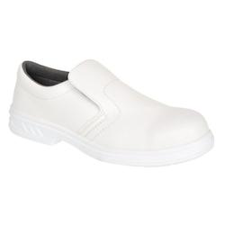 Portwest - Chaussures de sécurité basses type mocassin S2 - Industrie agroalimentaire Blanc Taille 36 - 36 blanc matière synthétique 5036108164004_0