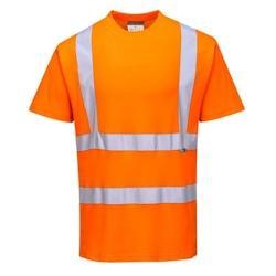 Portwest - Tee-shirt manches courtes en coton COMFORT HV Orange Taille 4XL - XXXXL 5036108283576_0