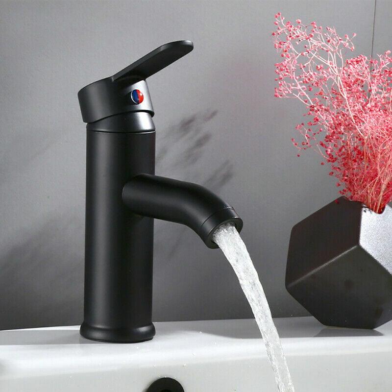 SUGUWORD - robinet de Cascade chromé robinet de salle de bain robinet de vanité robinet d'évier
