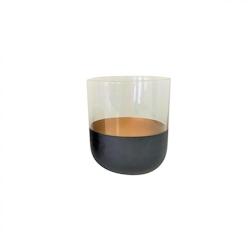 Aulica verres apertifs noir & or x6 - 3701503027699_0