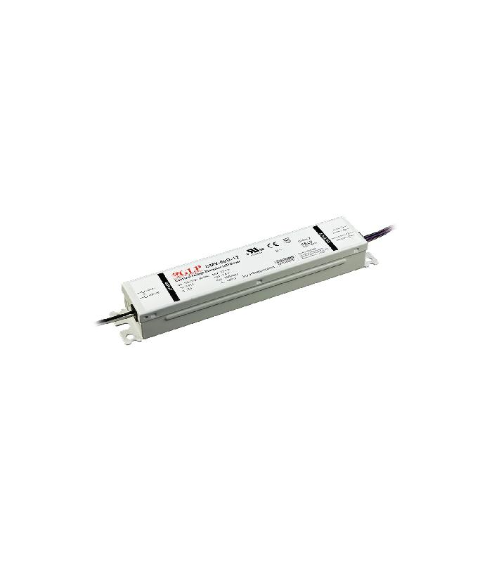 TRANSFORMATEUR SPÉCIAL LED 12V DE 60W DIMMABLE ETANCHE IP54 DMV-60D GLP_0