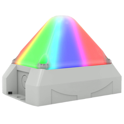 Feu LED pyramidal multimode - IP66 - IK08 - PBV2LEDM024RGB_0