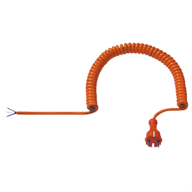 BACHMANN Câble spirale orange 1.0-5.0m, H07BQ-F 3G1.50_0