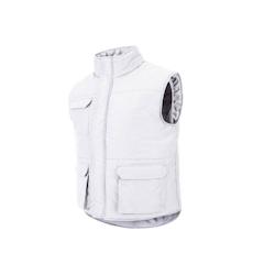 Gilet matelassé multipoches VELILLA blanc T.XXL Velilla - XXL blanc polyester 8434455550742_0