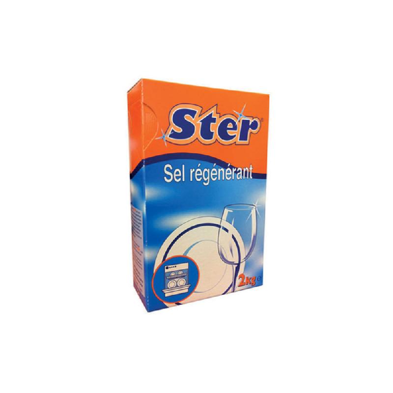 Ster sel régénérant pour lave-vaisselle - Boîte de 2 kg_0