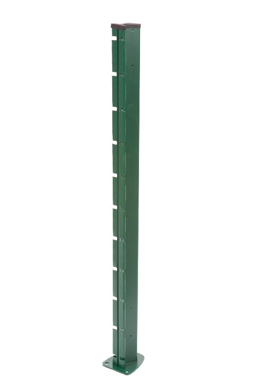 Poteau à encoches vert - h. 1,27 m_0