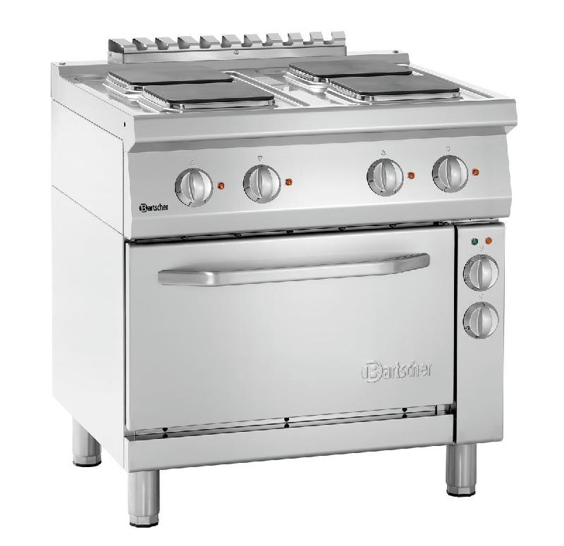 Cuisinière él. 700,L800,4p,four él._0