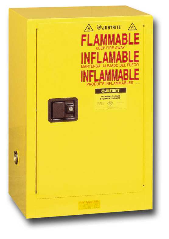 Armoire de sécurité FM comptoir manuelle pour produits inflammables - MB12S_0