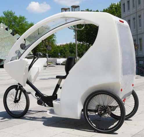 Le triporteur CTX4 - vélo-taxi électrique_0