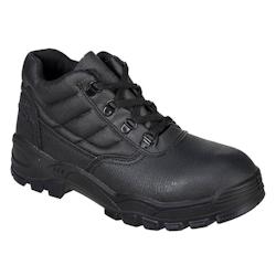 Portwest - Chaussures de travail non normées en cuir croute O1 Noir Taille 43 - 43 noir matière synthétique 5036108134953_0
