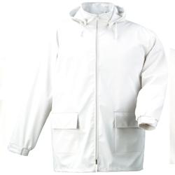 Coverguard - Veste de travail spécial industrie agroalimentaire blanche PU Blanc Taille S - S blanc 3435248008391_0