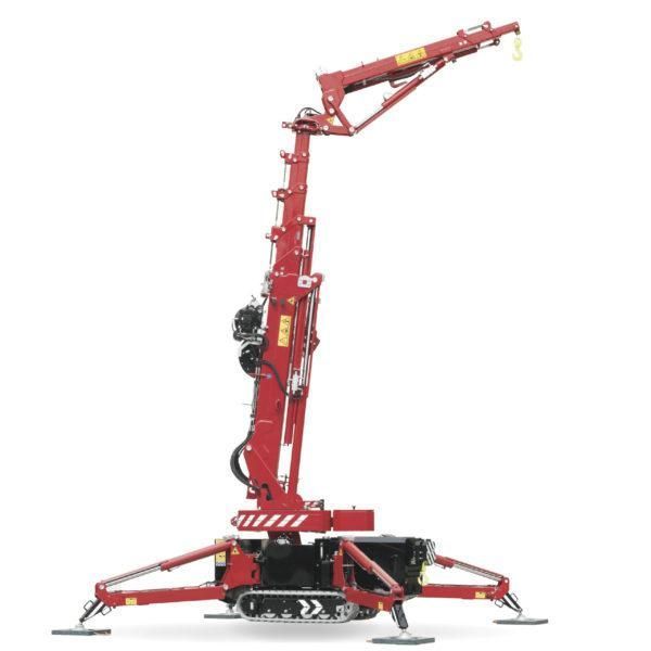 Mini-grue araignée C6 Hoeflon - Pour les endroits difficiles d'accès - 3000 kg - Location avec opérateur_0