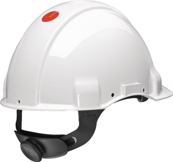 Casque de protection G3000 blanc acrylonitrile-butadiène-styrène (ABS) EN 397 3M_0