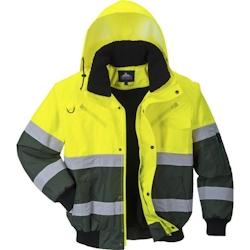 Portwest - Blouson de travail BOMBER X HV Jaune Taille L - L jaune 5036108261321_0