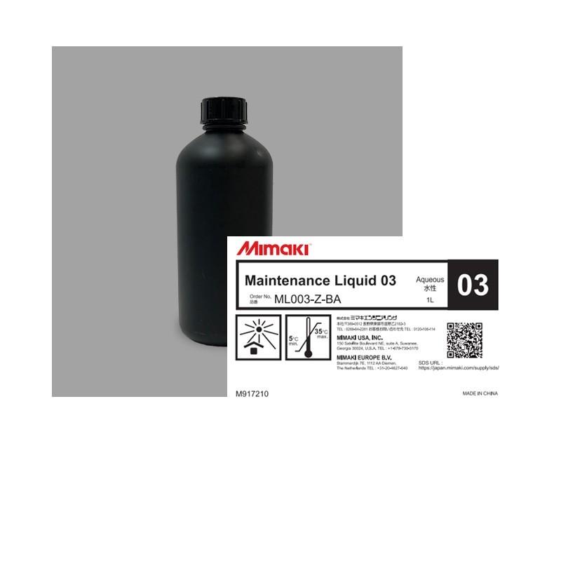 Liquide de nettoyage - 1 litre pour entretien quotidien - Mimaki ML003-Z-BA_0